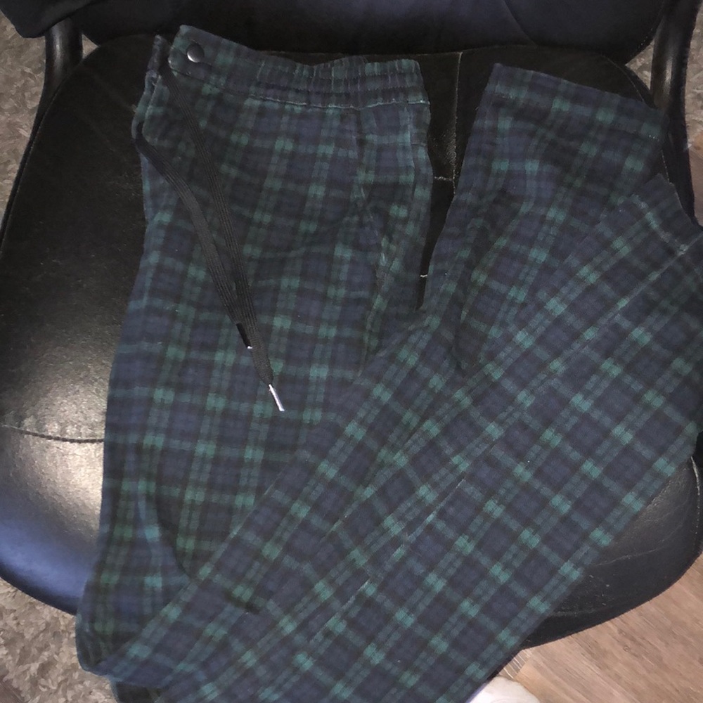 UO tartan plaid skinny pant